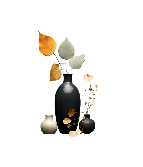 Minimalist Ceramic Vases