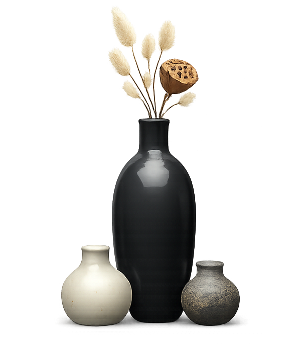 Minimalist Ceramic Vases