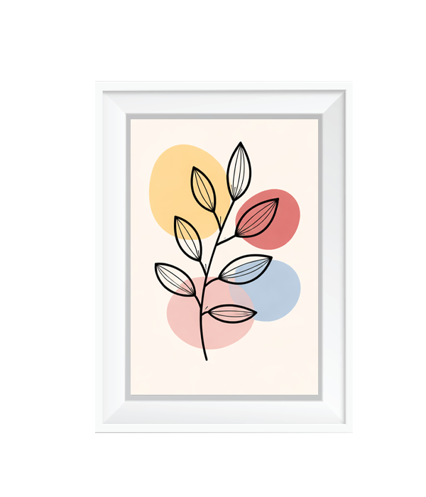 Pastel Botanical Illustration