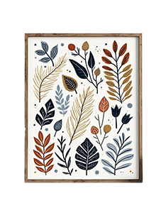 Leaf Pattern Artwork